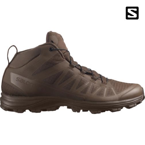 Botas Tácticas Salomon Speed Assault 2 Hombre Chocolate | MX VFAC203